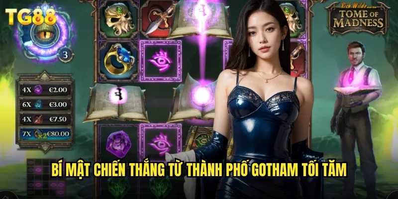 Slot Batman & The Joker Jewels TG88 Cuộc Chiến Anh Hùng Gotham 3 Bí mật chiến thắng từ thành phố Gotham tối tăm