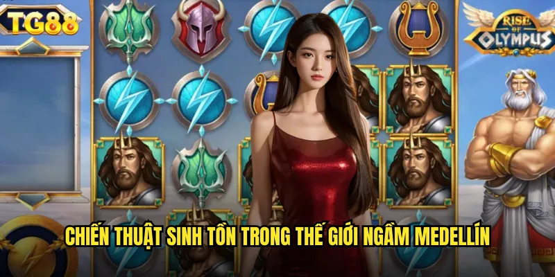 Slot Narcos TG88 Cuộc Chiến Ma Túy Colombia Cực Căng Thẳng 3 Chiến thuật sinh tồn trong thế giới ngầm Medellín