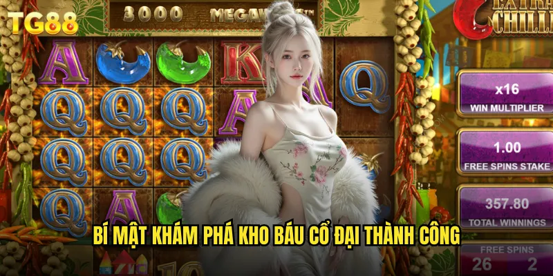 Slot Tomb Raider TG88 Nữ Thám Hiểm Lara Croft Săn Kho Báu 3 Bí mật khám phá kho báu cổ đại thành công