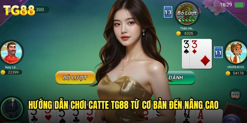 Catte TG88 Phiên Bản Việt Hóa Với Giao Diện Thân Thiện 2 Hướng dẫn chơi catte TG88 từ cơ bản đến nâng cao