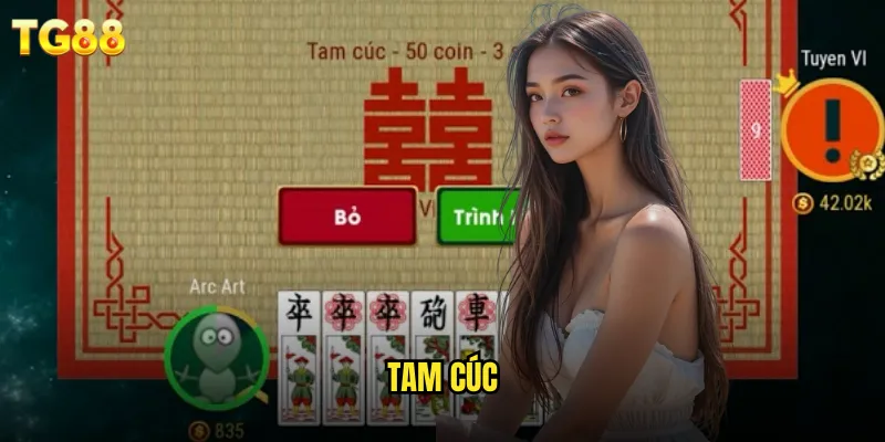 Tam Cúc TG88 Ba Lá Bài Định Mệnh Giành Chiến Thắng 2 tam cúc